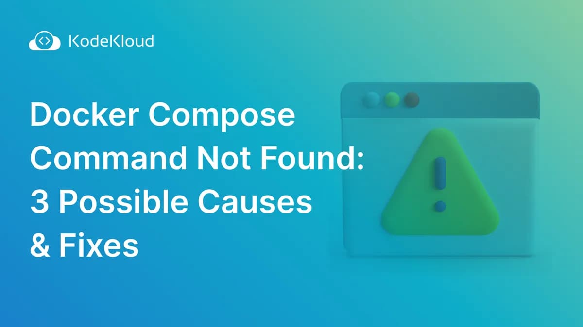 Docker Compose Command Not Found: 3 Possible Causes & Fixes