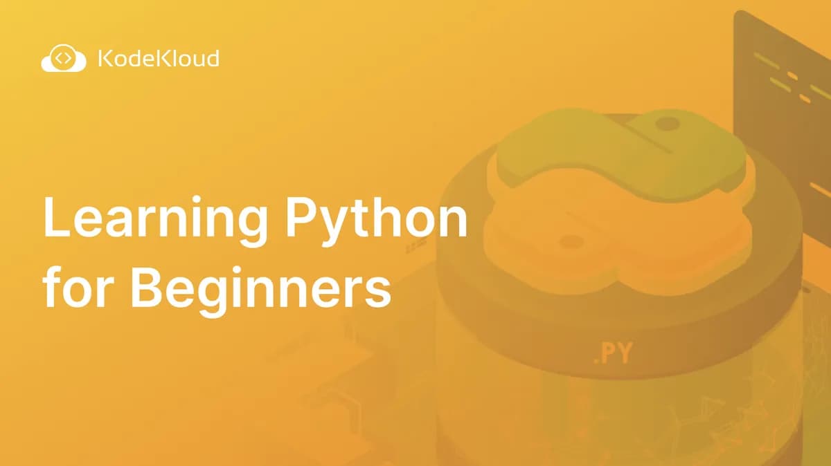 Learning Python for Beginners